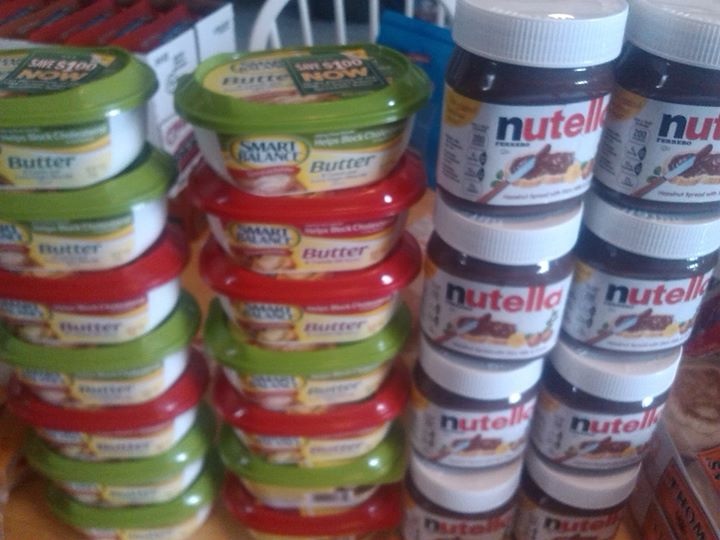 Nutella for a year! .74 each.